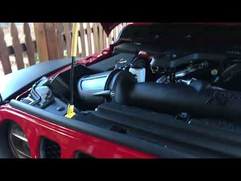 2018 Jeep Wrangler JL Rubicon K&N Install Cold Air Intake Series 63 (Not C.A.R.B. Exempt)