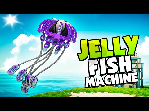 Flying MAN-O-WAR Jelly Fish Uses TENTACLES To Destroy- Instruments of Destruction