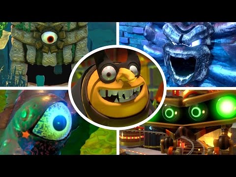 Yooka-Laylee - All Bosses (No Damage)