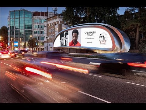 JCDecaux unveils The Kensington, a unique, sculptural digital canvas