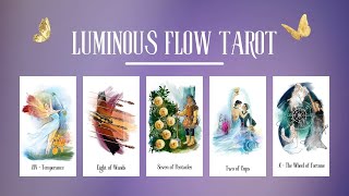 Luminous Flow Tarot - Walkthrough of the Entire Deck
