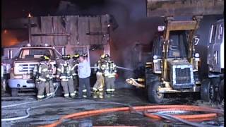 Minooka Fire District-Fully Involved Industrial Garage/Tool Shed