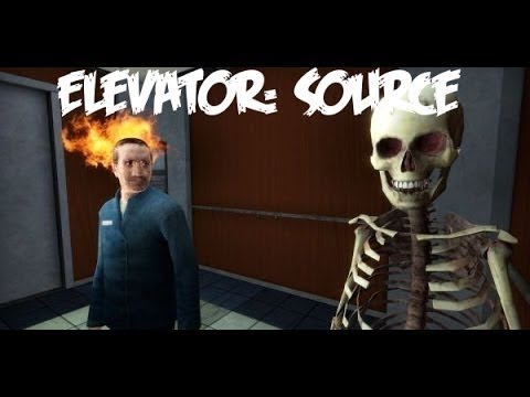 Ripuliköhijöiden hissi hallusinaatiot - Pelataan Elevator: Source - Garry's mod