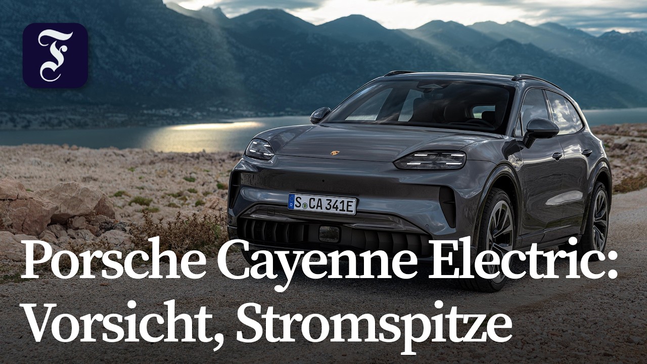 Bis zu 1156 Elektro-PS: Porsche Cayenne Turbo Electric im Fahrbericht | F.A.Z.