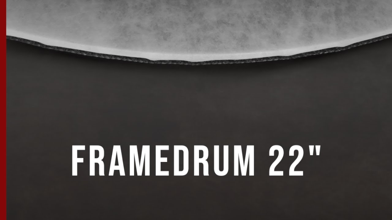 Framedrum 22" Walkthrough | Schallenberg Engineering