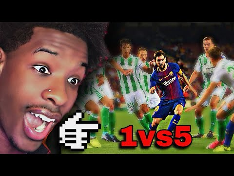 AMERICANS FIRST TIME REACTION TO LIONEL MESSI 🐐