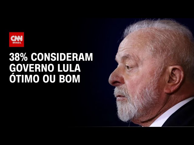 Pesquisa Datafolha: Governo Lula é considerado bom por 38% | LIVE CNN