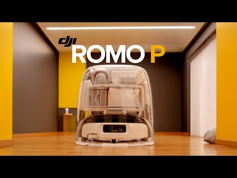 DJI ROMO P – DJI’ın Amiral Gemisi Robot Süpürgesi | En Akıllı Temizlik Deneyimi