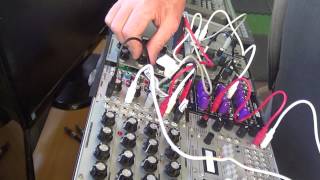 Video thumbnail for PITTSBURGH  MODULAR DNA SYMBIOTIC WAVES and SYNTH BLOCK, FLAME FX16, by PLUCKA,S SHED