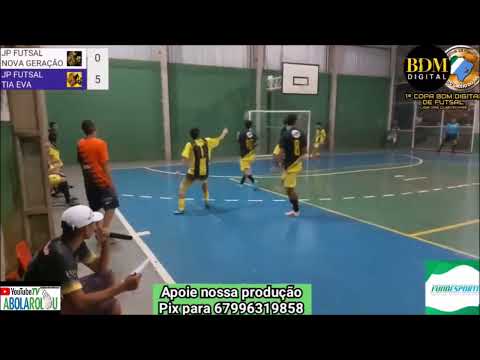 Gols de JP Nova Geração x JP Futsal - Copa BDM de Futsal 2022