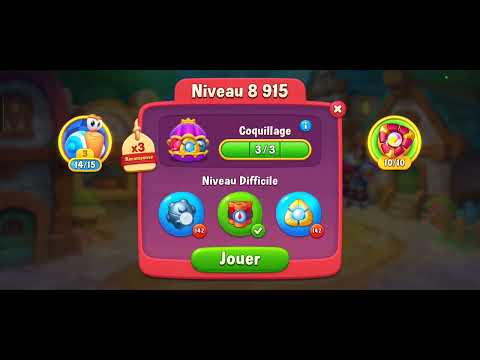 Fishdom level 8911 to 8921 / niveau 8911 au 8921