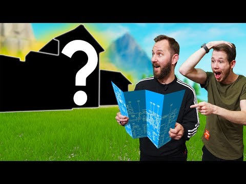 Who Can Build The Best FORTNITE Mansion?! Video