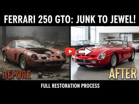 Ferrari 250 GTO Restoration | Restoring a Rusty Ferrari 250 GTO to Perfection