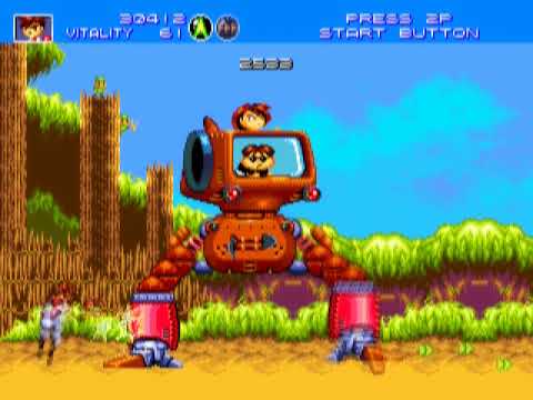 Sega Ages 2500 Series Vol. 25: Gunstar Heroes Treasure Box (PS2 Gameplay)