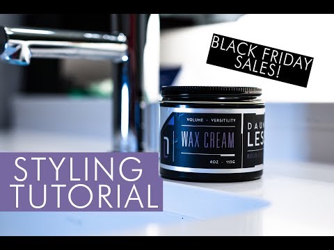 Dauntless Wax Cream l The most Versatile Hair Product Ive Ever Made l Pre & Post Styling Tutorial