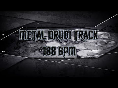 Thrash Metal Drum Track 188 BPM | Preset 2.0 (HQ,HD)