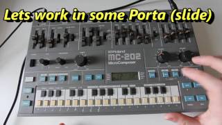 Video thumbnail for Roland MC-202 Programming Using a Spreadsheet (and demo) by RaveyStabs