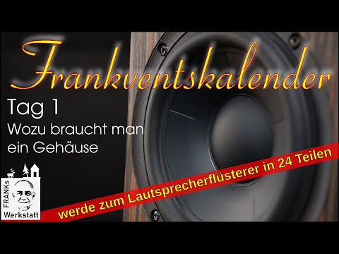 Wood in the Hut | Part 1 - Speaker Cabinets | #FRANKVENTSCALENDAR