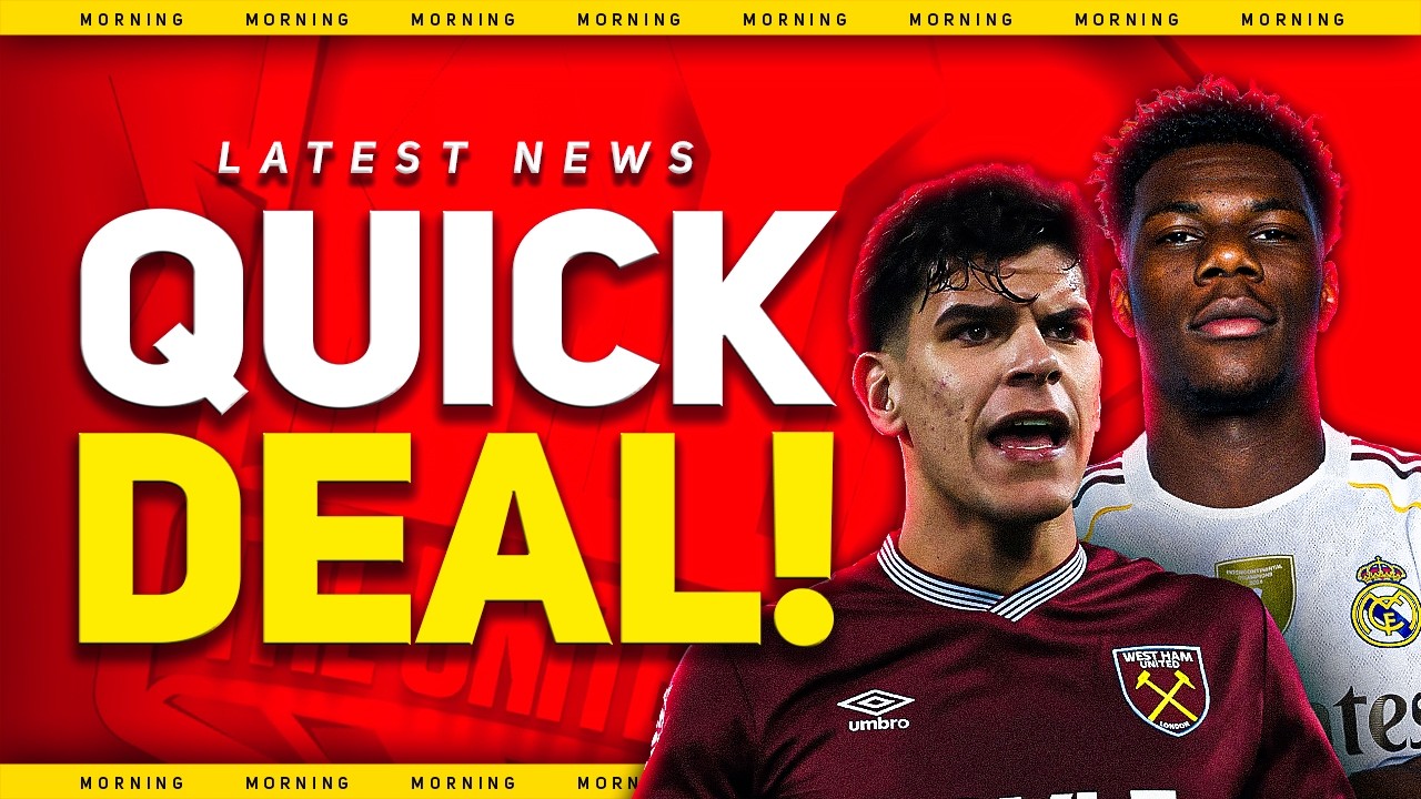 60 Mil FERNANDES Bid? Tchouameni DEAL Closer! Man Utd Transfer News