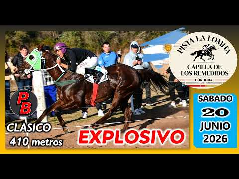 EXPLOSIVO: CLASICO PISTA LA LOMITA - CAPILLA DE LOS REMEDIOS, CORDOBA (20-06-2026)