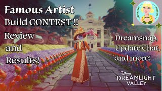 Pre Update Livestream! Famous Artist build contest results! Update prep, Dreamsnap, and MORE!!!