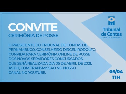 05/04/2021 | Cerimônia de posse dos novos servidores concursados