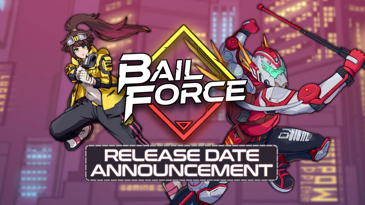 Bail Force: Cyberpunk Bounty Hunters | Release Date Announcement Trailer | indie.io