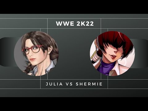 WWE 2K22 Julia Chang vs Shermie
