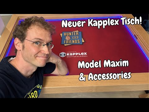 Neuer Brettspietisch Maxim von Kapplex – Hunters Vlog