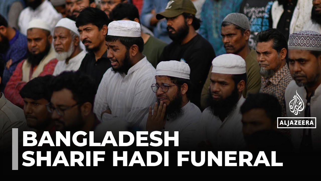 Bangladesh in mourning: Funeral of slain student activist held in Dhaka