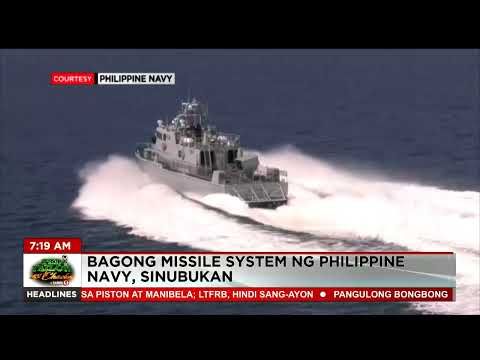 Bagong missile system ng Philippine Navy, sinubukan #TedFailonandDJChaCha