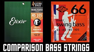 Video thumbnail for Elixir vs Rotosound Bass Strings Comparison by Francesco Minnella