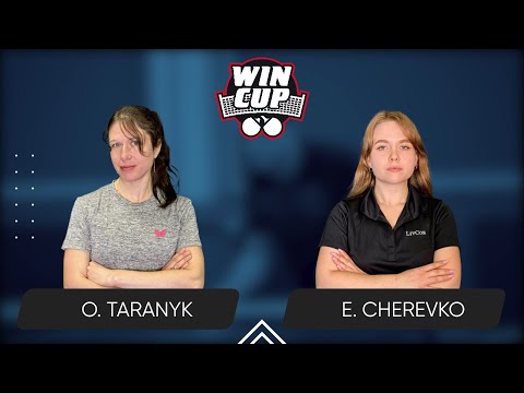 10:15 Olena Taranyk - Evelina Cherevko 17.05.2025 WINCUP Women Professional. TABLE 2
