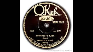 Roosevelt Sykes - Roosevelt's Blues (1929, Chicago)