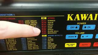 Video thumbnail for Kawai MS20 All 80 Preset Sounds by Jack “Frost” Cimino
