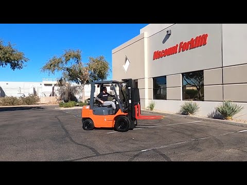 TOYOTA 7-Series 7FGU25 5,000lb LP (Propane) #6019 - Forklift for Sale