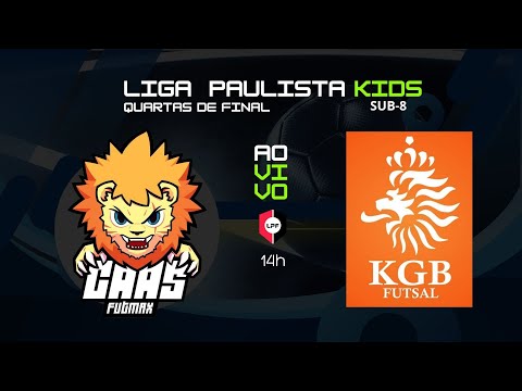 FUTMAX X KGB - QUARTAS DE FINAL DA COPA PAULISTA LPF KIDS - SUB 8