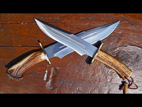 2016 Bowie Knives almost lost scenes I - fast verlorene Szenen I vintage Messer Sammler