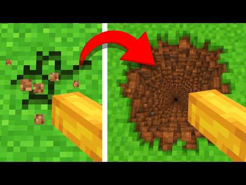 Minecraft but Mining gets Bigger