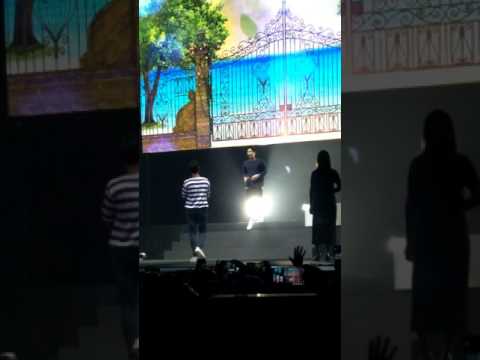 [170218] park bogum oh happy day 1st asia fanmeeting singapore [fancam] - song joong ki