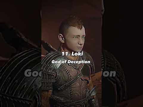 Top 15 Most Powerful Norse Gods in God of War #godofwar #godofwar2018 #godofwarragnarok #surtr #odin