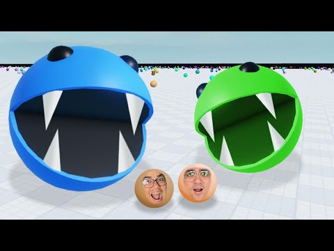 CHEGAMOS NO MUNDO DAS BOLAS GIGANTES FAMINTAS E DEVORAMOS TUDO PELA FRENTE!!