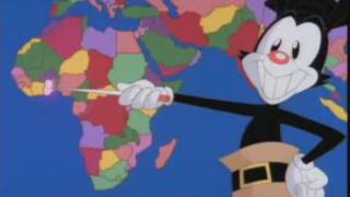 Yakko's World karaoke version -- Animaniacs Nations of the World