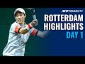 Nishikori Battles Auger-Aliassime; Murray in Action | Rotterdam 2021 Highlights Day 1
