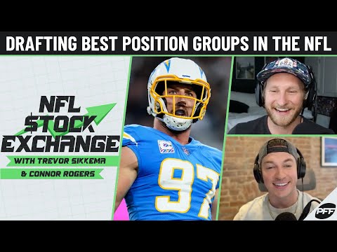 Drafting Best Position Groups in the NFL | NFL Stock Exchange | PFF