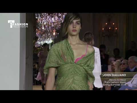 John Galliano Ready-to-Wear Paris Fashion Week Spring/Summer 2018