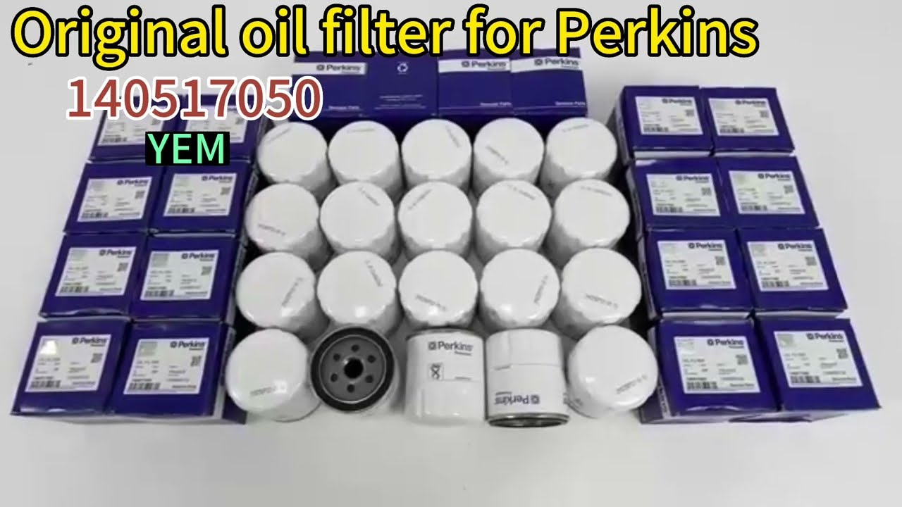 140517050 Original oil filter for Perkins