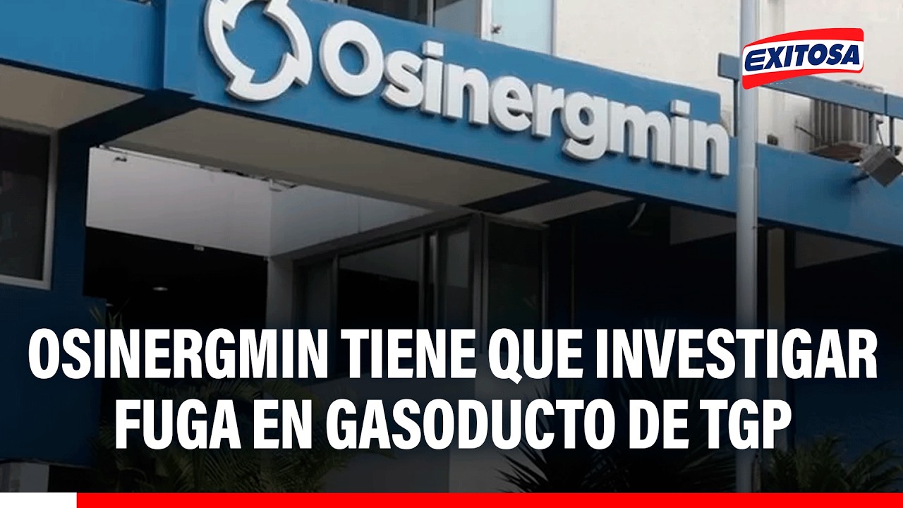 🔴🔵 Osinergmin tiene que investigar fuga en gasoducto de TGP, señala exviceministro de Energía