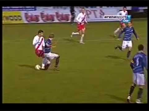 rotura de tibia y peroné en la Liga de Bosnia