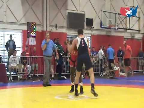 University Greco-Roman Challenge Tournament Final 74kg - Kendrick Sanders vs. George Bancroft